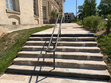 Réfection d'un escalier en grès à Sucy En Brie(94)